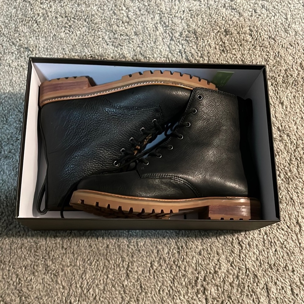 Madewell Black Leather Boots